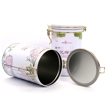 破壁蜂花粉磨砂鐵盒, 蜂王漿印鐵制罐,蜂膠鐵盒加工廠(chǎng)