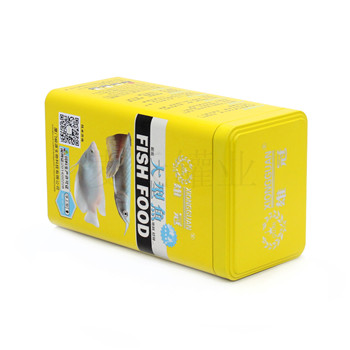 馬口鐵大型魚(yú)飼料罐,鮭魚(yú)飼料金屬包裝罐