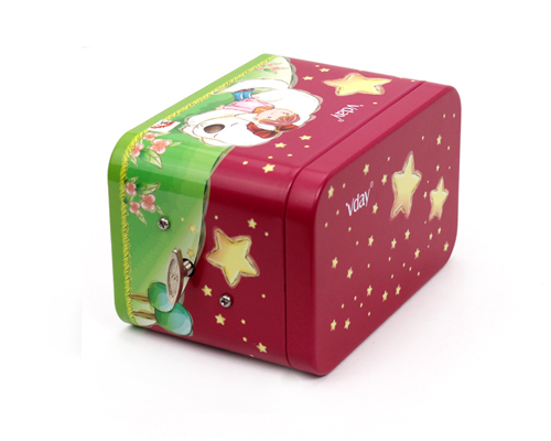 高檔方形音樂(lè)鐵盒生產(chǎn)廠家