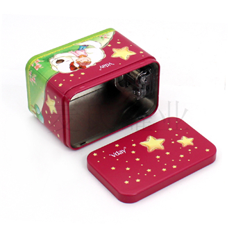 兒童禮品音樂(lè)鐵盒定制, 方形音樂(lè)鐵盒生產(chǎn)廠家