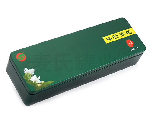 長(zhǎng)方形茉莉青珠包裝鐵盒 長(zhǎng)方形茉莉青珠包裝鐵盒