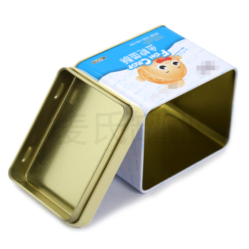 金槍魚(yú)酥鐵盒包裝,嬰童輔食鐵盒,雞肉酥鐵皮盒