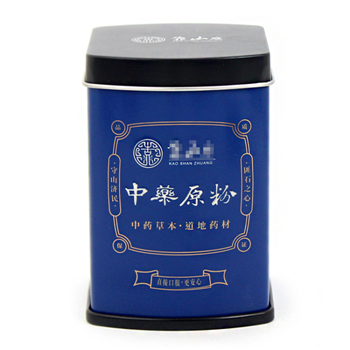 飲片馬口鐵盒_廠家定制粉劑鐵皮盒子