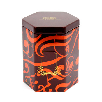 六角罐紅茶異形鐵盒馬口鐵盒_紅茶通用包裝鐵罐廠(chǎng)家定制
