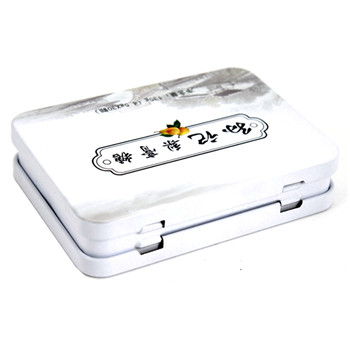 翻蓋式長(zhǎng)方形梨膏糖馬口鐵盒_食品糖果類(lèi)通用包裝鐵罐廠(chǎng)家定制